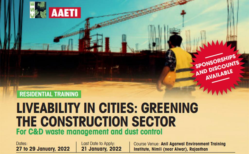 Greening the Construction Sector