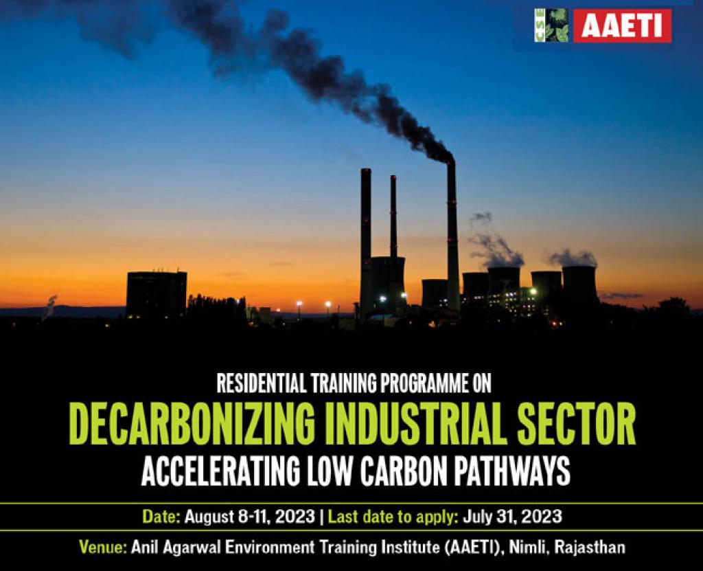 Residential Training Program On Decarbonizing Industrial Sector