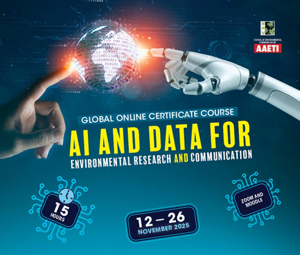 AI and Data for Effective Research and Communication in Environment