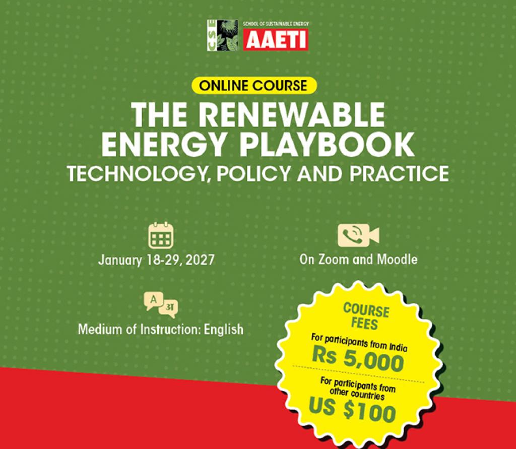 The RE (Renewable Energy) Playbook