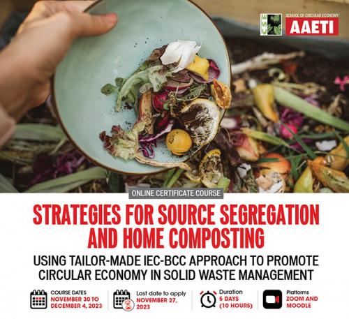 Strategies for Source Segregation and Home Composting