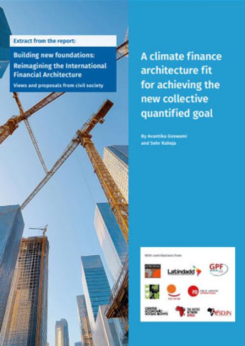 A climate finance architecture fit for achieving the new collective ...