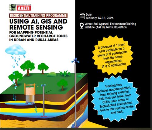 Harnessing Technology for Groundwater Recharge Mapping in India