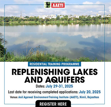 Replenishing Lakes and Aquifers