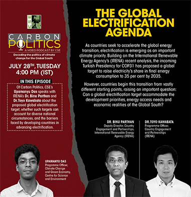 The Global Electrification Agenda